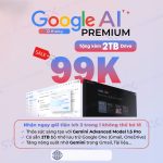 Gemini Advanced nâng cấp chính chủ giá rẻ