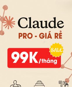 Mua Claude AI Pro giá rẻ từ 99k-Premium