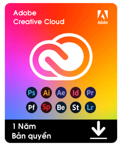 Adobe All Apps bản quyền (1 Năm)