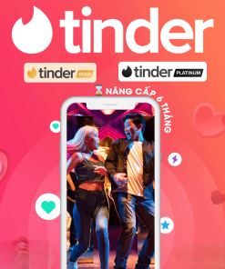 Nâng Cấp Tinder Gold, Platinum Chính Chủ Giá Rẻ