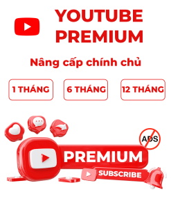 Nâng cấp Youtube Premium + Youtube Music (1 Năm) Chính Chủ