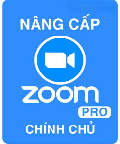 Nâng cấp Zoom Pro giá rẻ chính chủ