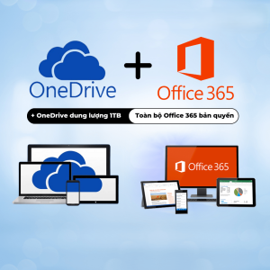Office Microsoft 365 1TB OneDrive 1 nam