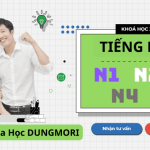 Khóa Học Dungmori Combo Tiếng Nhật Từ N1 đến N5
